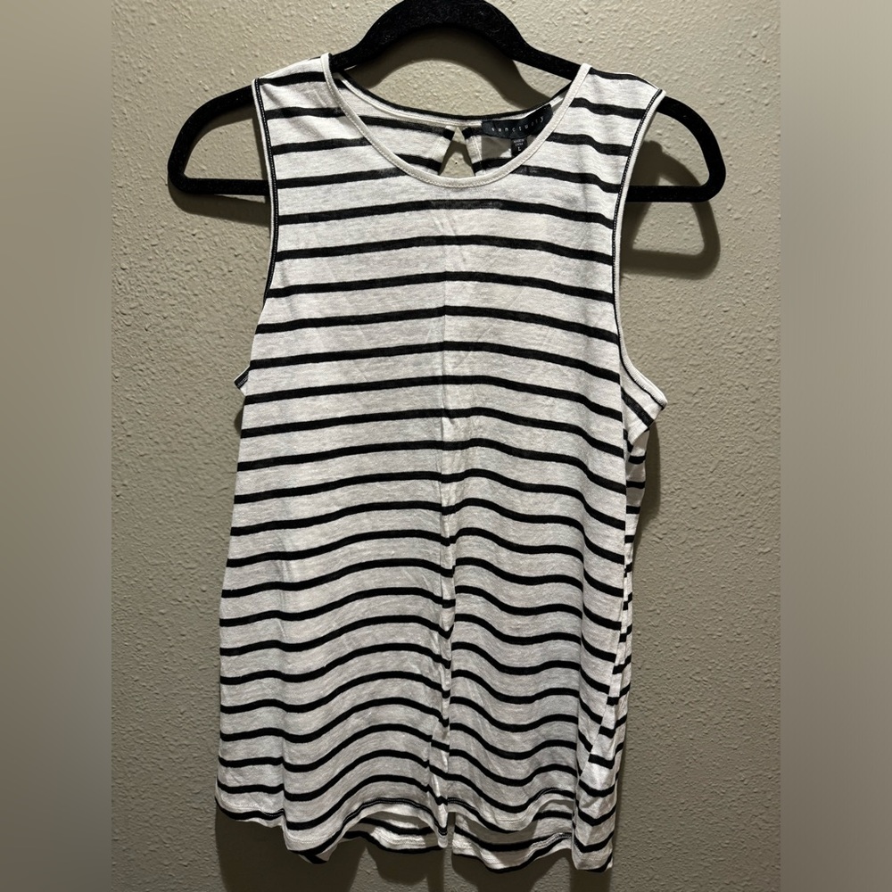 stripped tank top